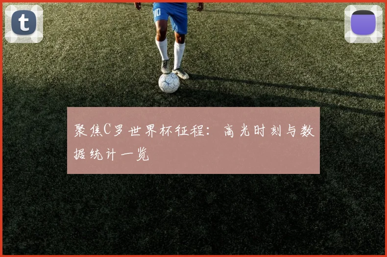 聚焦C罗世界杯征程：高光时刻与数据统计一览